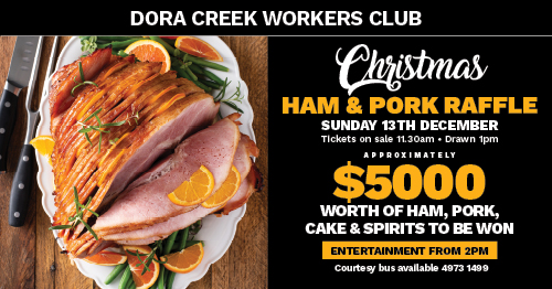 Christmas Ham & Pork Raffle