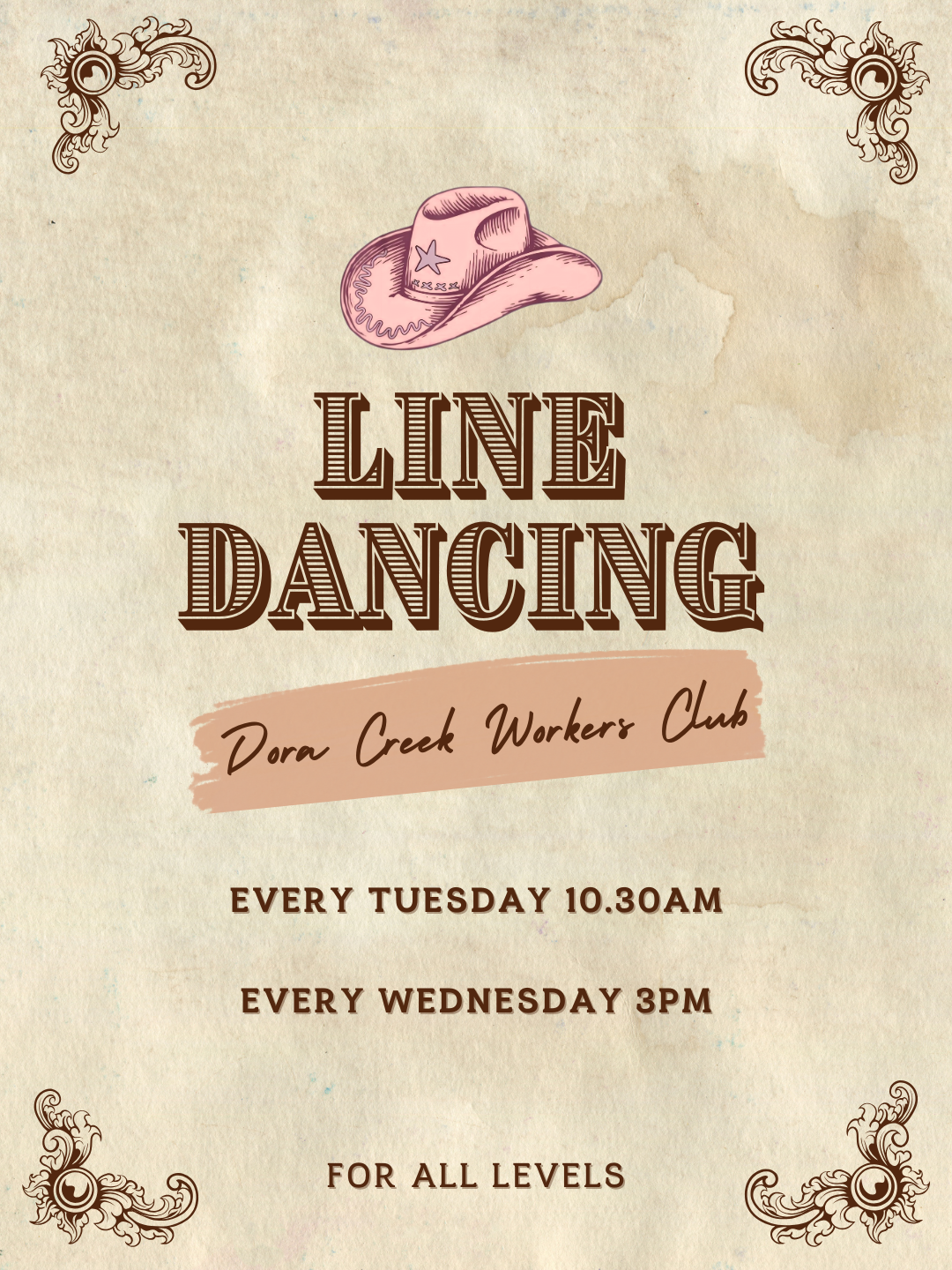 Line Dancing Classes