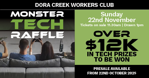 Monster Tech Raffle
